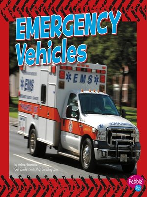 cover image of Emergency Vehicles